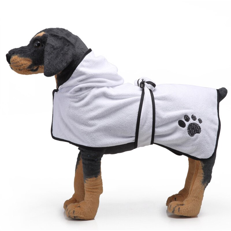 Serviette de bain pour chien en microfibre serviette de séchage pour animaux de compagnie Super absorbante pour petits chiens de taille moyenne