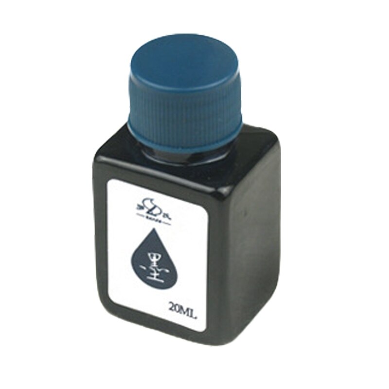 57EC 20ml Calligraphy Ink Bottle Fountain Pen Ink Bottle Black/Blue/Dark Blue Plastic Bottle Lighweight Portable Quick Dry: Blue black