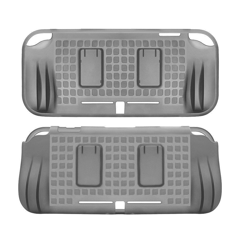 Nintend Switch Lite Carrying Case Storage Bag organizer Pouch TPU Hand Grip Shell Protection Cover For Nintendo Switch Lite Mini: Only the Gray Shell