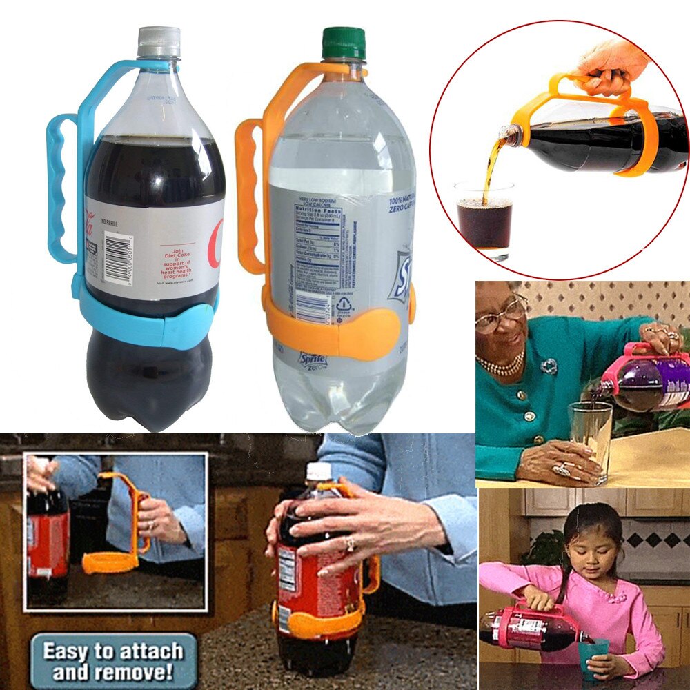 Universal Bottle Handle Adds Handle To 1 And 2 Liter Bottles Water Spout Bottle Kitchen Gadgets Accessories Water Spout Bottle