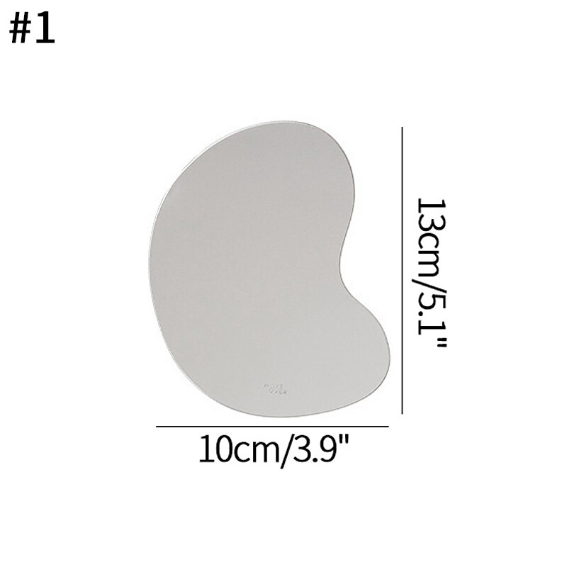 Ins Cup Onderzetters Acryl Spiegel Onderzetters Koffie Cup Mok Pad Isolatie Placemat Cafe Tafel Mat Desktop Decor Ornamenten: Placemat S1