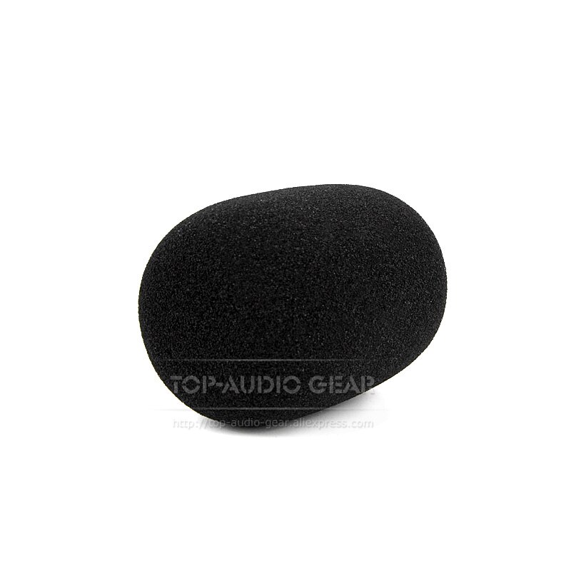 2x Spugna Antivento Microfono - per DPA d:facto 4018V - Copertura in Schiuma Antivento