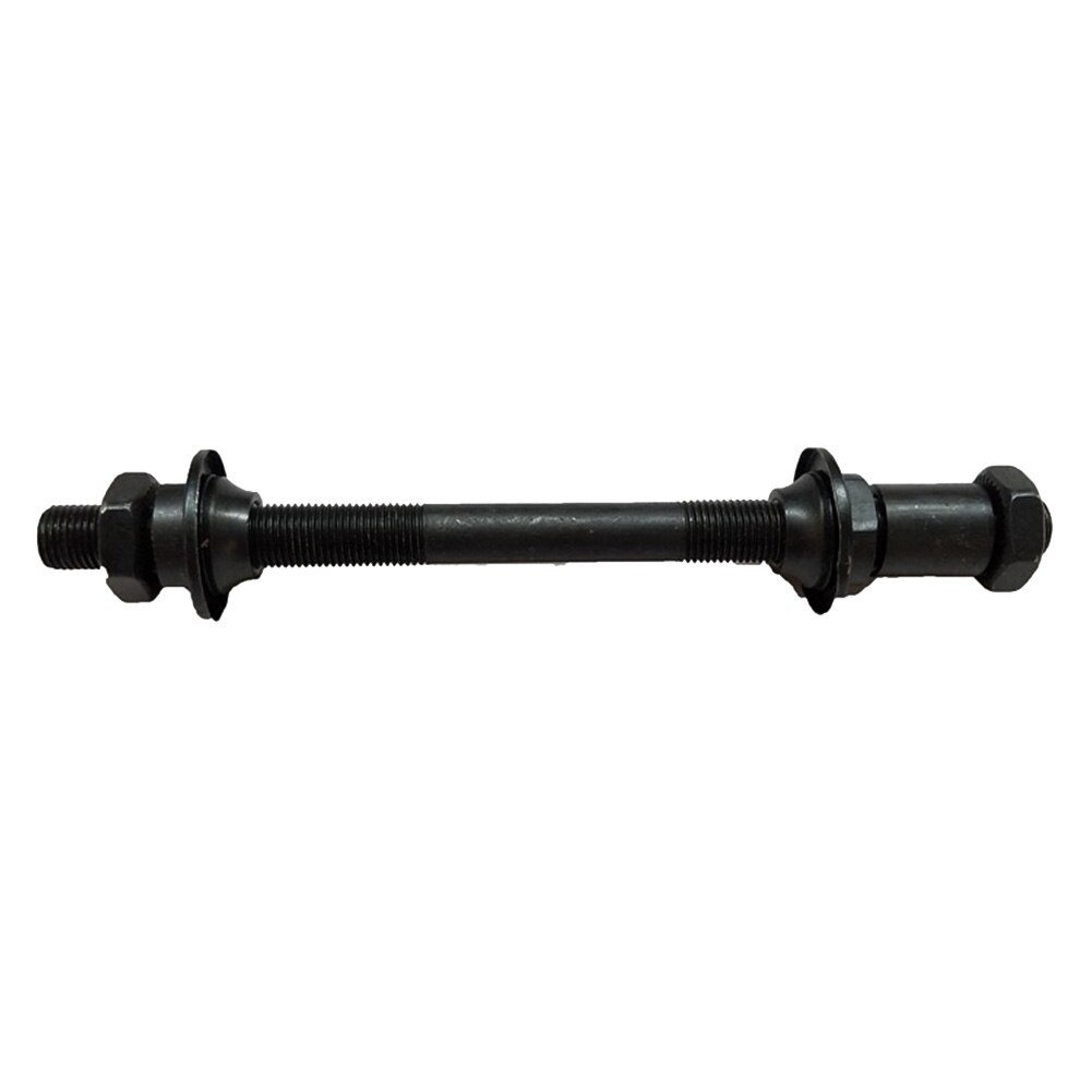 Front Back Parts Durable Steel Sports Small Quick Release Hub Accessories Bicycle Shaft Mountain Bike Outdoor Hollow Axle: Rear Axle