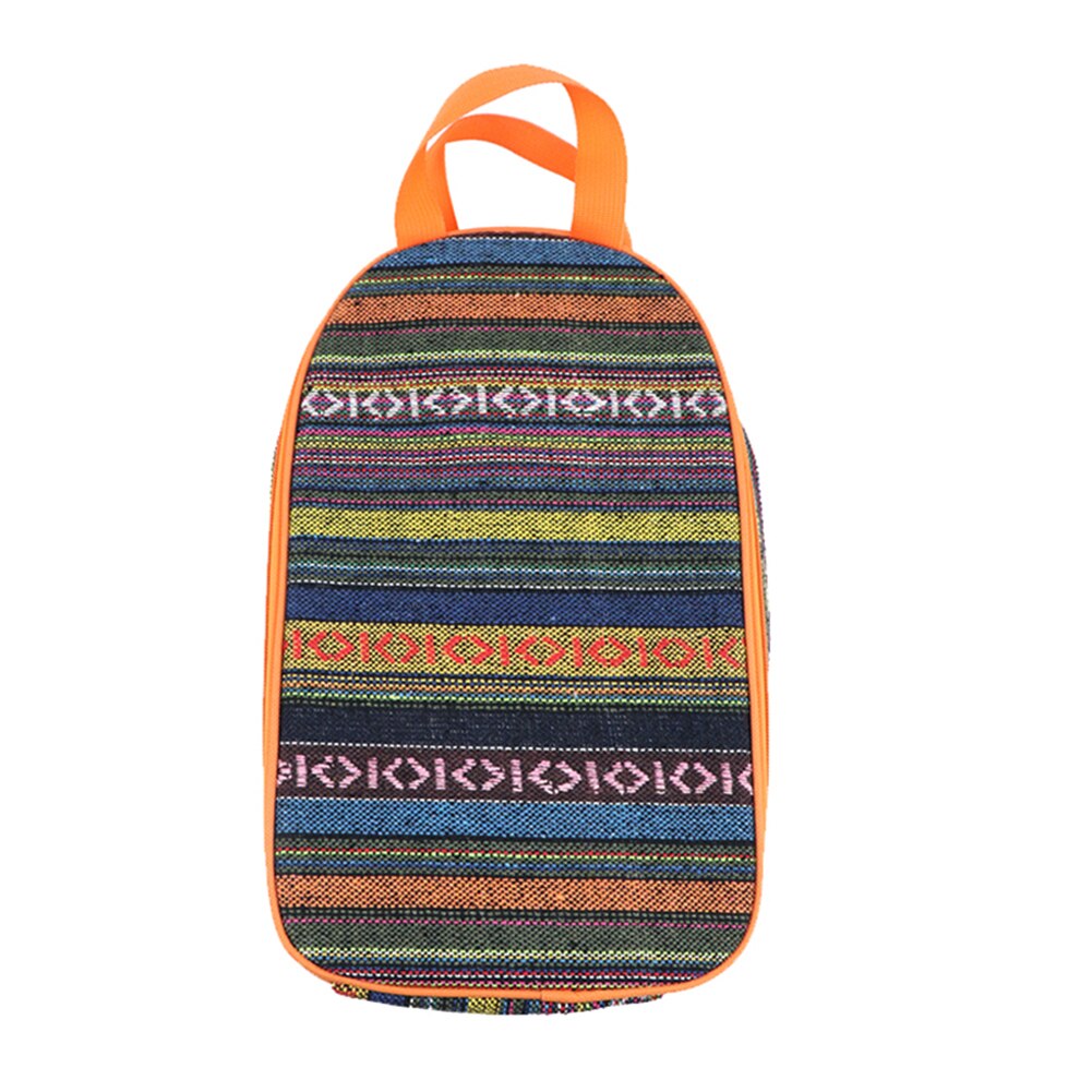 Camping en plein air ustensiles de cuisine conteneur de stockage sacs Portable vaisselle cuisine cuisine ustensile organisateur voyage BBQ sac de rangement: 	national style