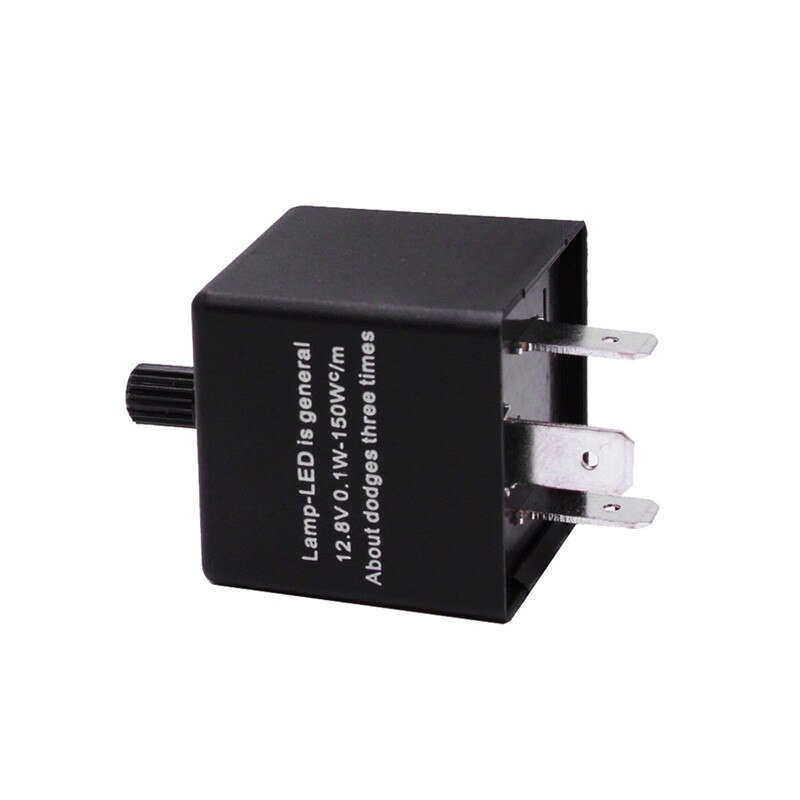 CARPRIE Relay Switch 1PC Auto Relay CF13 3 Pin Adjust 12V LED Flasher Relay Car Turn Signal Indicator Blinker Light m1