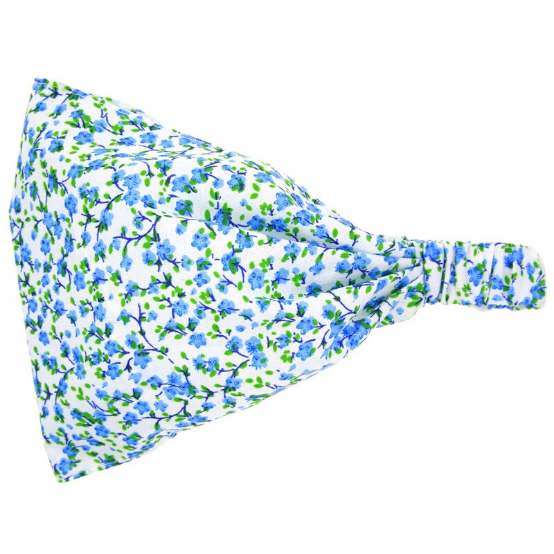 Mixiu 1Pcs Baby Bandana Hoed Print Bloemen Hoofdband Boog Knoop Haarband Hoofddeksels Kids Photo Prop Haaraccessoires: 4