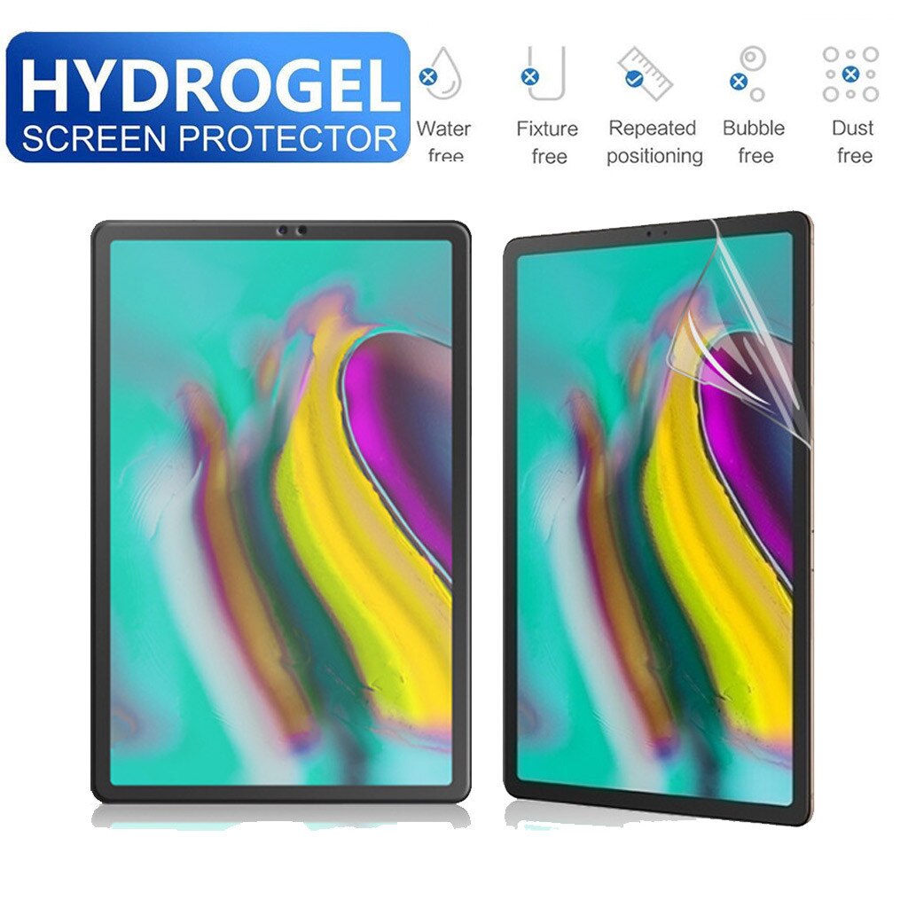3PC Geschikt voor Samsung Galaxy TAB S6 10.5-inch transparante zachte hydrogel film TPU anti-vingerafdruk scherm protector #10