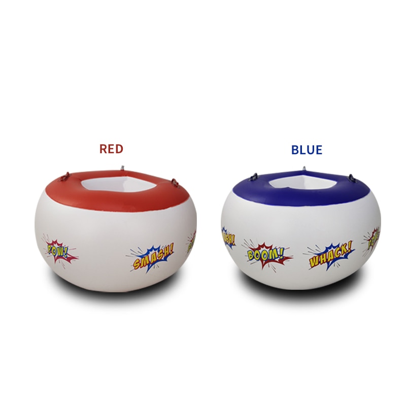 2 Stuks/set Opblaasbare Body Emmer Bumper Bal Kinderen Kids Sumo Bopper Sensorische Training Outdoor Sport Speelgoed