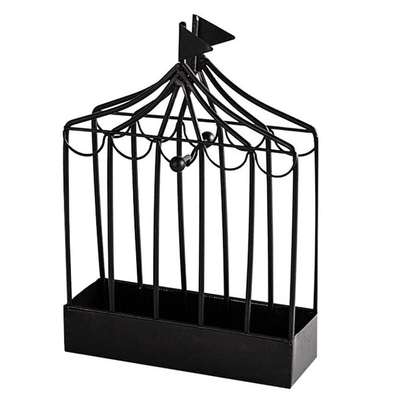 Portable Mosquito Coil Holder Retro Iron Mosquito Coil &amp; Incense Burners Metal Frame for Home Outdoor Patio UD88