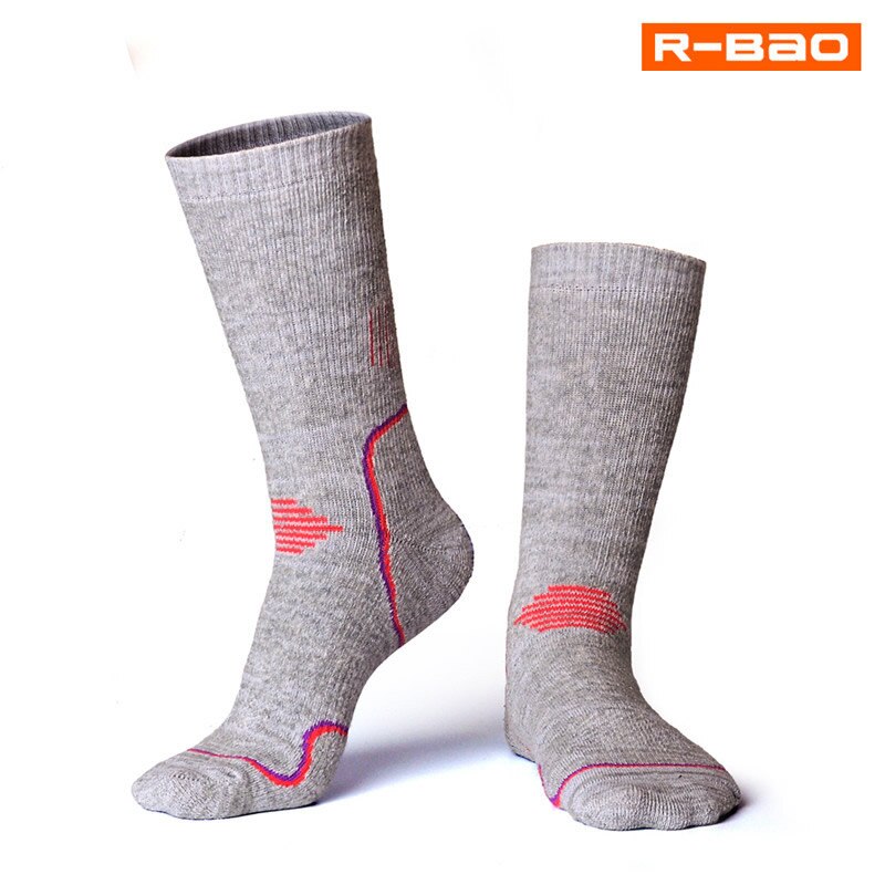 Brand Unisex Winter Warm Outdoor Hiking Climbing Skiing Socks Terry-loop Hosiery Men Women Anti-friction Sports Long Terry Socks