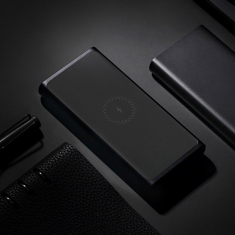 Xiaomi Wireless Power Bank 10000 mAh USB Type C Mi Powerbank Portable Qi Fast Wireless Power bank charger for Xiaomi iPhone