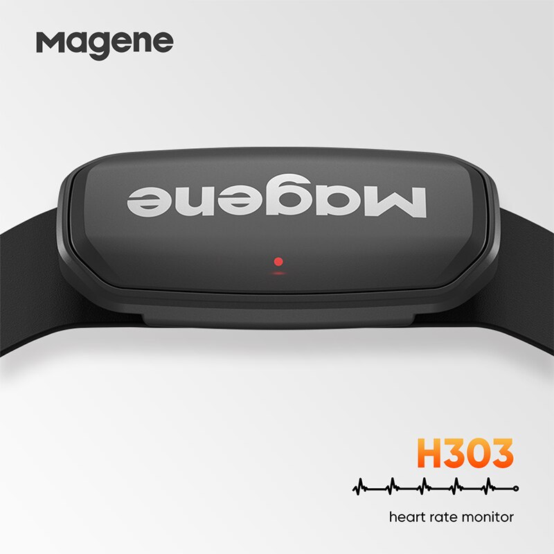 Magene H303 Hartslagmeter Mover Sensor Dual Ant Bluetooth Met Borstband H64 Fietscomputer Bike Wahoo Garmin Sport