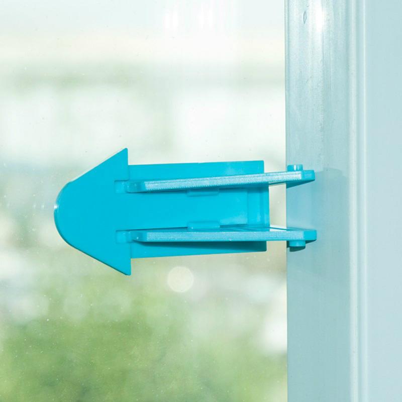 Baby Safety Lock Kids Safety Protection Guard Sliding Door Window Stopper Limiter Blocker Security Lock Latch Stopper