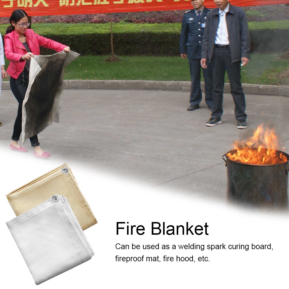 Fireproof Blanket Multi Function Fire Retardant Blanket for Home Office