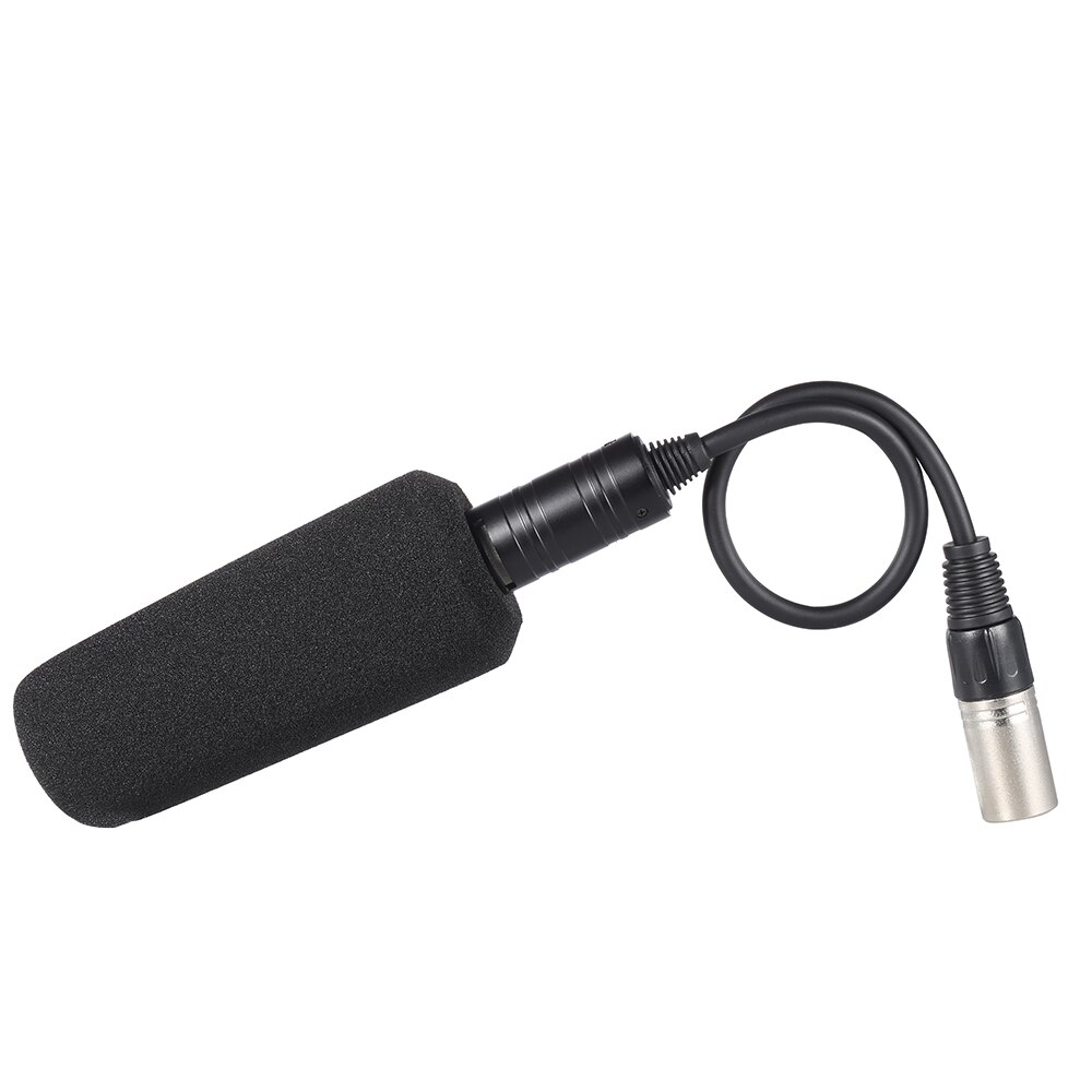 Photography Camera Mic Stereo Condenser Unidirectional Microphone Mic for Sony Panosonic Camera Camcorders Video Recording Mic