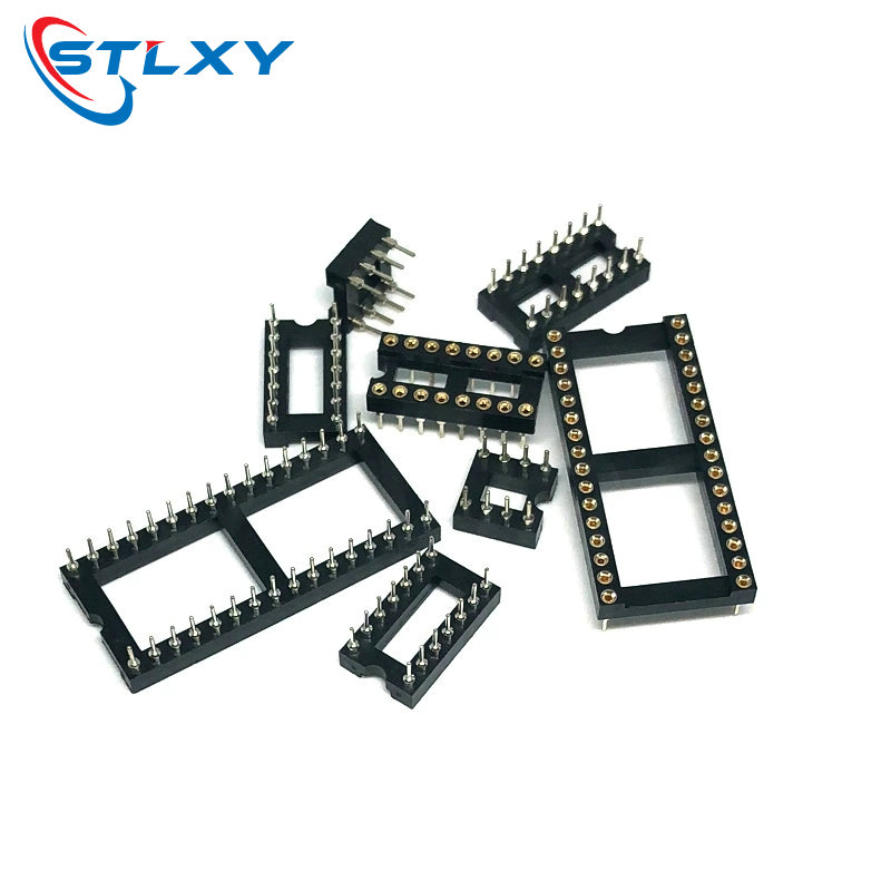 10 Teile/los IC Sockel tauchen6 tauchen8 tauchen14 tauchen16 tauchen18 tauchen20 tauchen28 tauchen40 Stifte Stecker tauchen Buchse 6 8 14 16 18 20 24 28 40 Stift