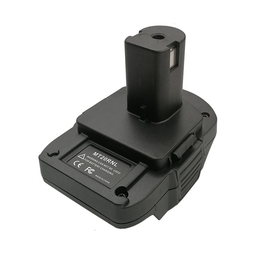 Adapter  mt20dl mt20 bsl  mt20ml mt20mn mt20 rnl mak 1820 brug makita 18v li-ion batteri  bl1830 on milwaukee bosch dewalt ryobi værktøj: Mt20 rnl
