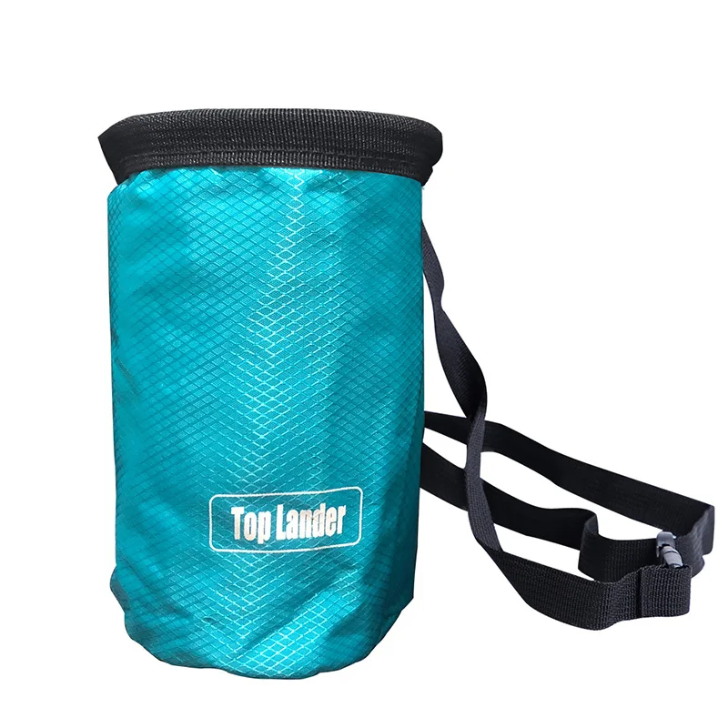 Magnesia Sack Klettern Kreidetasche, wasserdichte Tasche für Gewichtheben, draussen, Bouldern, Magnesia-Beutel, Kletterausrügestochen