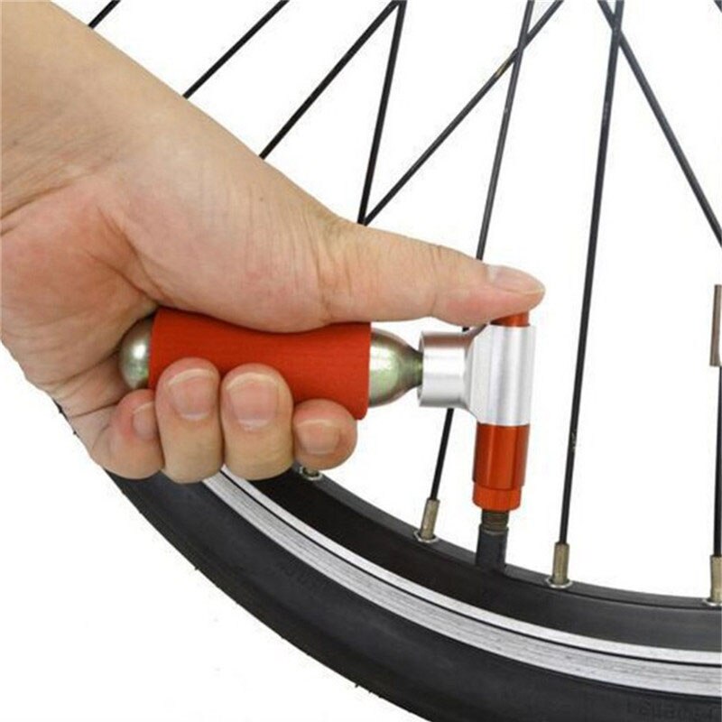 Kleine Mtb Bike Co2 Bike Handheld Mini Opblaasbare Draagbare Tire Pomp Accessoires Fietspomp Mini Draagbare