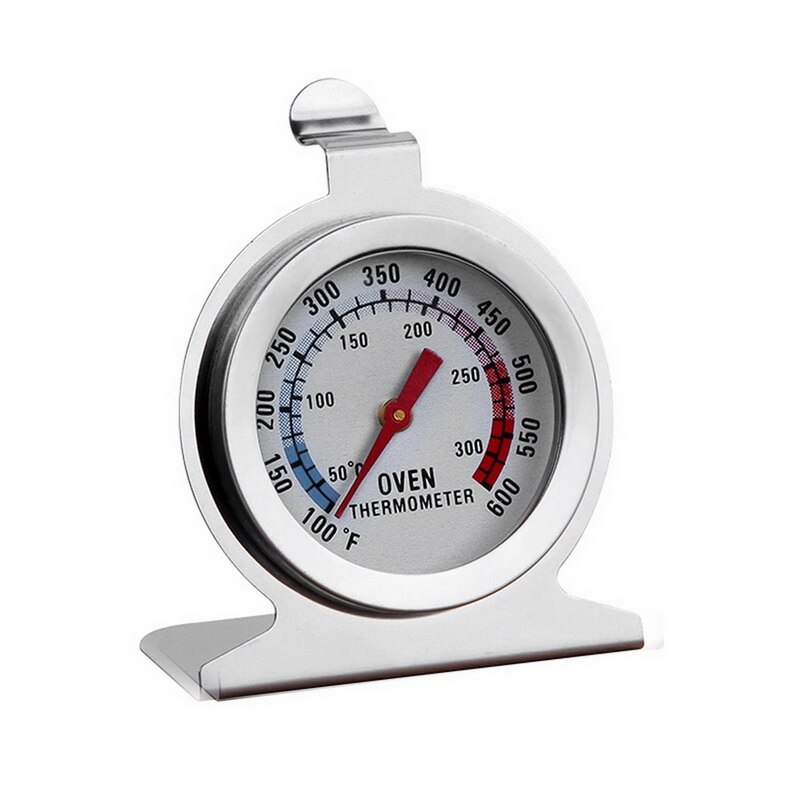 Junejour 1Pcs Stand Dial Oven Thermometer Stainless Steel Gauge Gage Kitchen Cooker Baking Supplies Food Meat Temperature