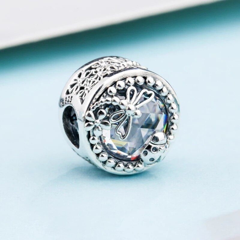 Spring Collection 925 Sterling Silver Women Charm Classic Jewelry Fine Heart Bella Box Pearl Bracelet Necklace: WS263