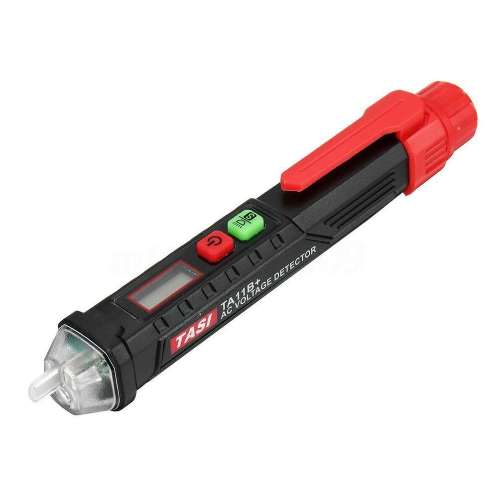 Beröringsfri ac/dc spänningsdetektor testare mätare 12v-1000v självtestande spänningsdetektor penna larmstil lcd  u8 u 8