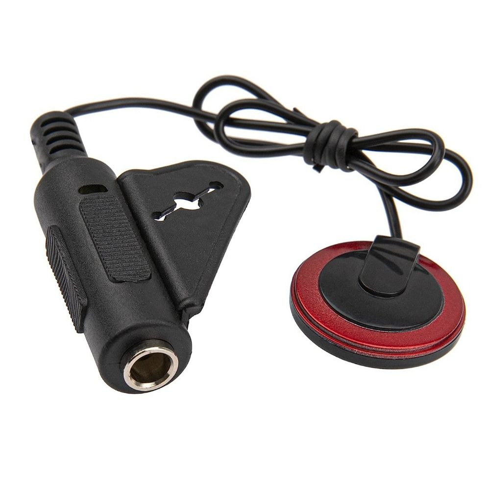 JEParts-Microphone de contact piézo, plastique et métal, facile à installer, violon 514-plus, clip