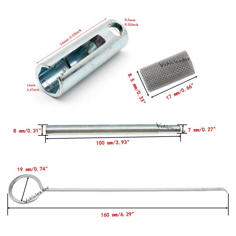 12V Car Diesel Air Heater Glow Plug +Strainer+Wrench+Burner Motor Gaskets For Eberspacher Hydronic D4WSC D5WSC 252106011000