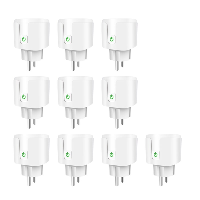 Eu 16A Smart Plug Wifi Socket Power Monitor Timing... – Grandado