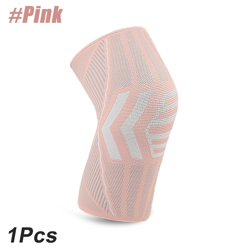 1 Stück Kniebandage zur Schmerzlinderung – Knie-Kompressionsmanschetten für Männer und Frauen – Unterstützung für Gewichtheben, Training – Meniskusriss, ACL: S / WHITE