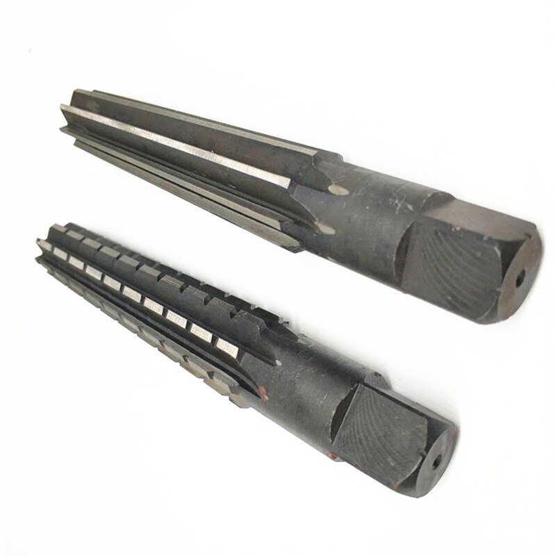 2 Stks/set Hand Ruimers Set MT0/MT1/MT2/MT3/MT4/MT5 Staal Fijne/Ruwe-Edge Morse Conus Ruimer Voor Frezen Afwerking Cutter Tool
