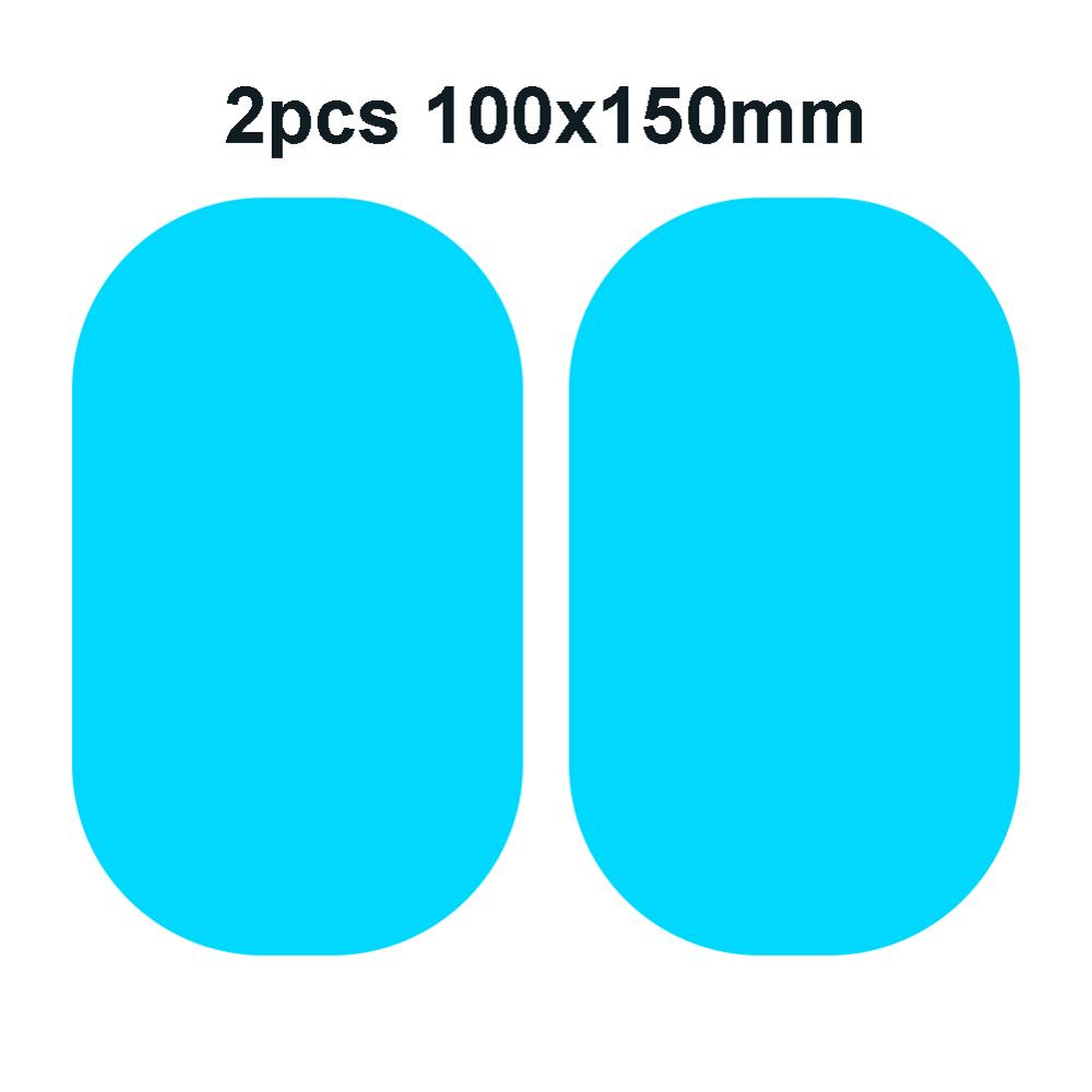 2/4PCS Car Side Rearview Mirror Waterproof Anti-Fog Film Side Window Glass Film Can Protect Your Vision Driving On Rainy Days: 2pcs 150x110mm