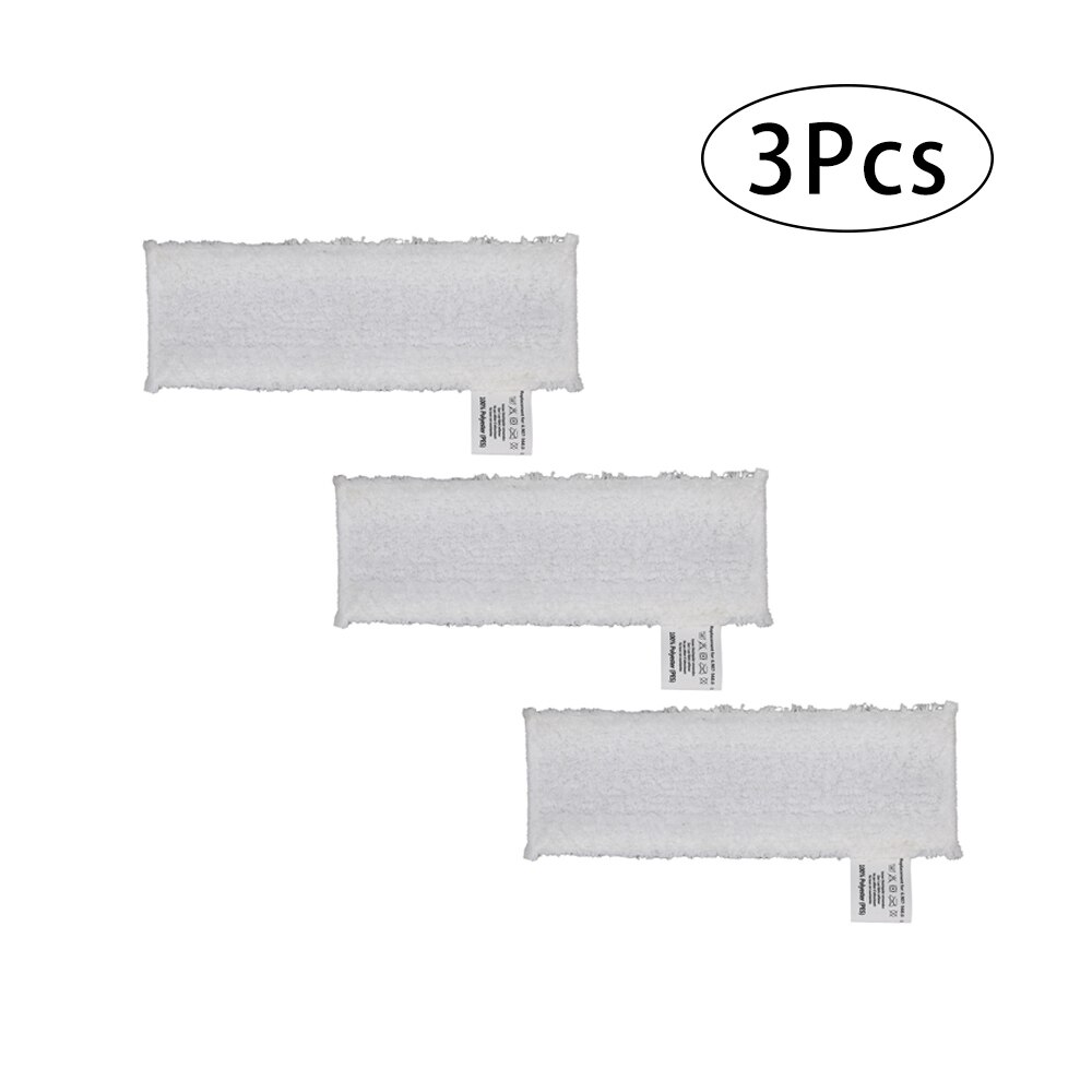3Pcs Mop Doek Mop Doek Kit Stoomreiniger Microfiber 34.5x11.5cm