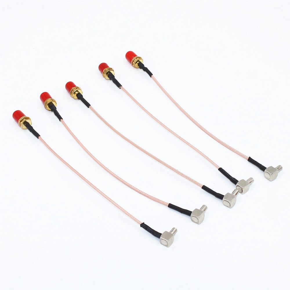 5 stks/partij 3G 4G antenne SMA Vrouwelijke naar TS9 Connector Splitter Combiner RF Coaxiale Pigtail Kabel voor 3G 4G Modem router Antennes