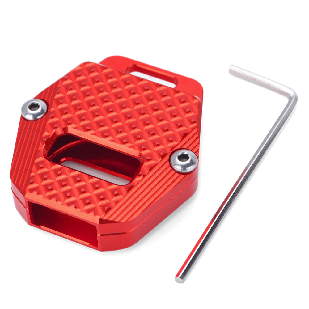 Carcasa verde CNC para llave de motocicleta, carcasa para Kawasaki Ninja ZX 250R 250 300 600 650 Ninja 250fi old Ninja300 Ninja600 Ninja650: Rojo