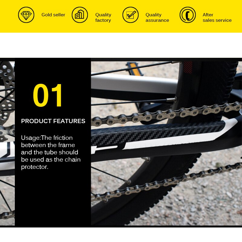 Pegatinas de cadena de bicicleta, lámina para arañazos, Protector de marco de bicicleta de montaña, de cuero de vaca, accesorios de ciclismo, mate transparente