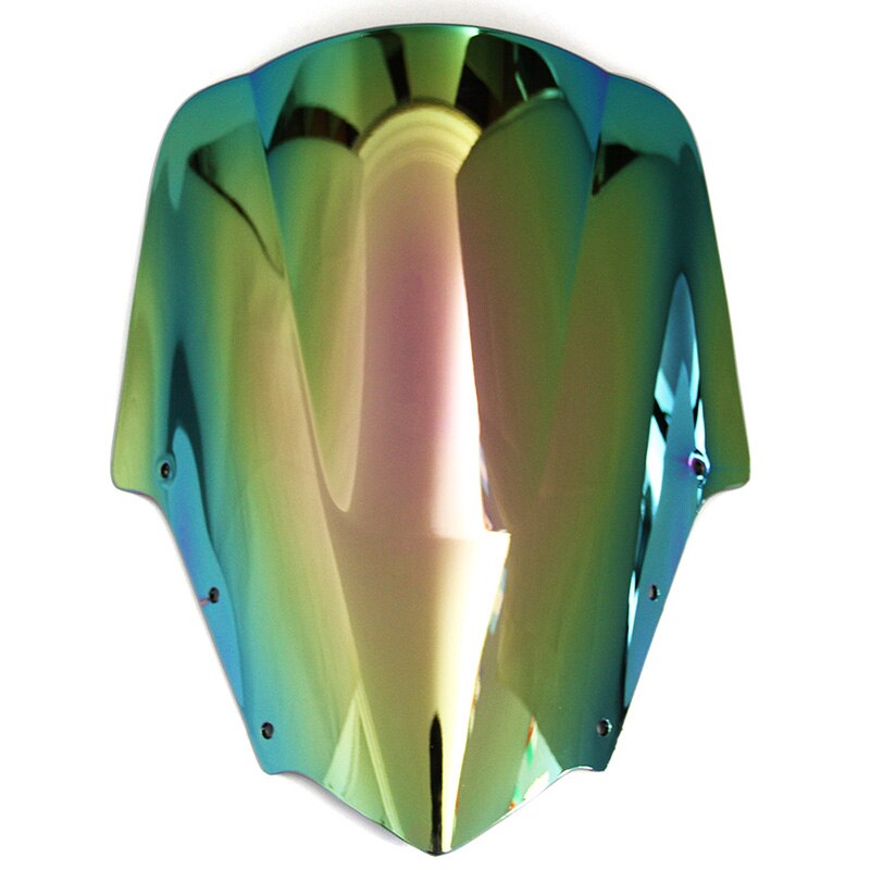 ABS Windscreen For Yamaha FZ1 FZS1000 Fazer 2006 Double Bubble Motorcycle Windshield Iridium Wind Deflectors: Deep Iridium