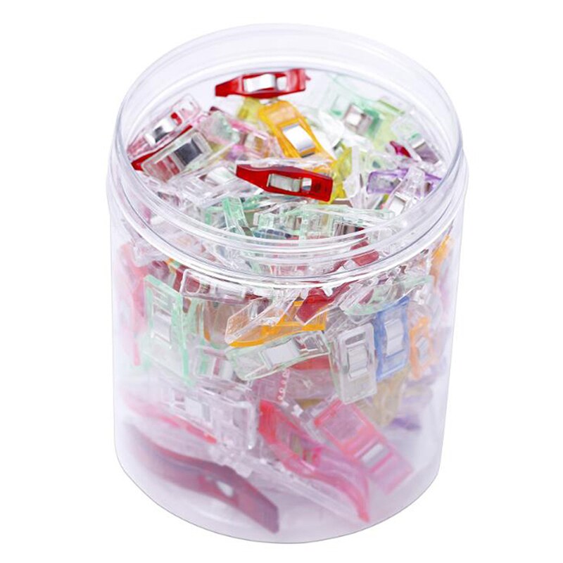 Lot de 120 pinces à coudre en plastique pour travaux manuels, quilting, couture, tricot, crochet