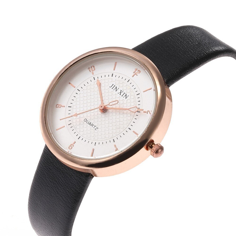 Zeer chique, stijlvolle dameshorloge, klassiek quartzhorloge van roestvrij staal, armbandhorloges, dameshorloges