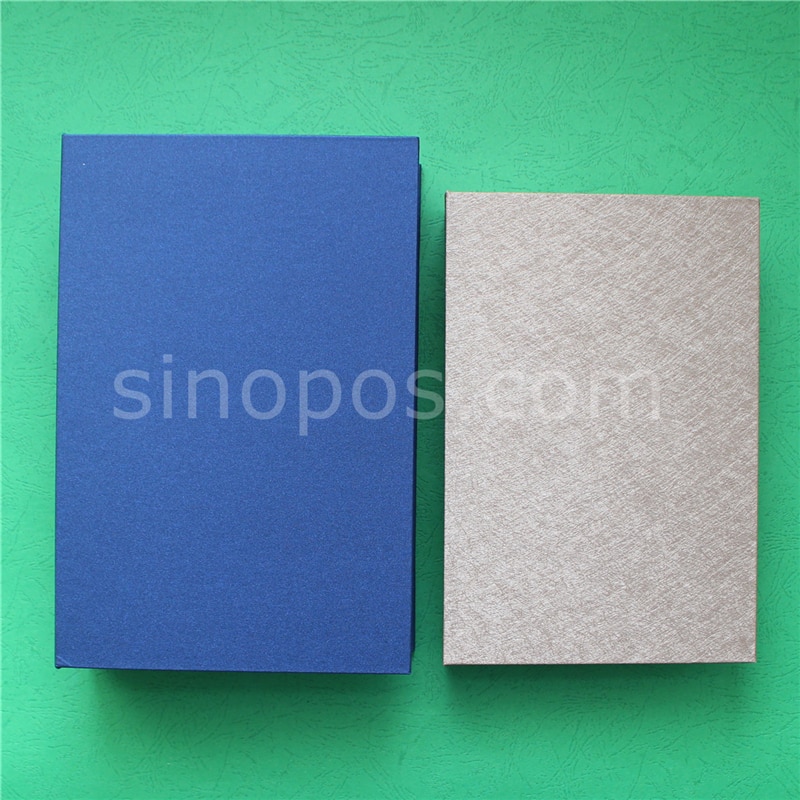 StackBook Cover A5, fabric samples cards holder textile material show binding swatch stack book leather flip fold display binder