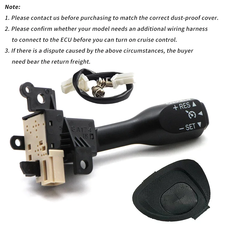 Cruise Control Switch For Toyota Corolla Yaris Camry Electronic Cruise Switch For Vios Hilux Hiace Wish Auris Prius Previa RAV4: 45186-06210