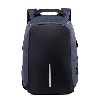 Mannen Rugzak Vrouwen Anti-Diefstal Tas Laptop Rugzak Reizen Grote Capaciteit Business Usb Lading Student School Schoudertassen: blue