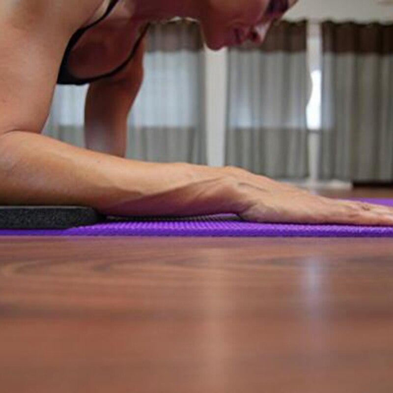 Yoga Pilates Mat Thick Exercise Home Gym Non-Slip Workout 15mm Fitness Mats Durable Knees Back Ankles Support Mat G