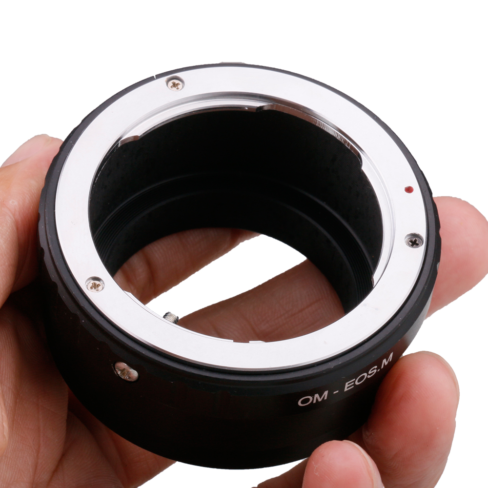 OM-EOSM Adapter For Olympus OM Lens to for canon EOS M EF-M Mount M10 M3 M5 M2 M100 M6 M50 M200 M6 MarkII Mirrorless Camera
