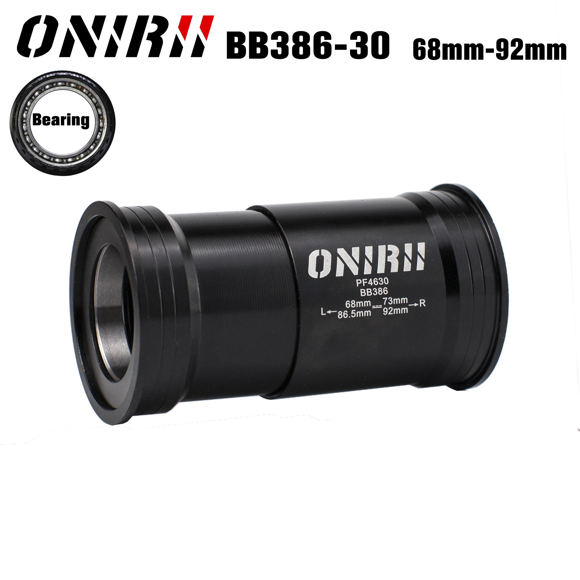 Onirii BB30 Trapas 30 Mm Fietsen Bb Lager Voor Road Mtb Bike BSA30 BB86 92 PF4130 PF30 BB30 BB386 sram Rotor Crank