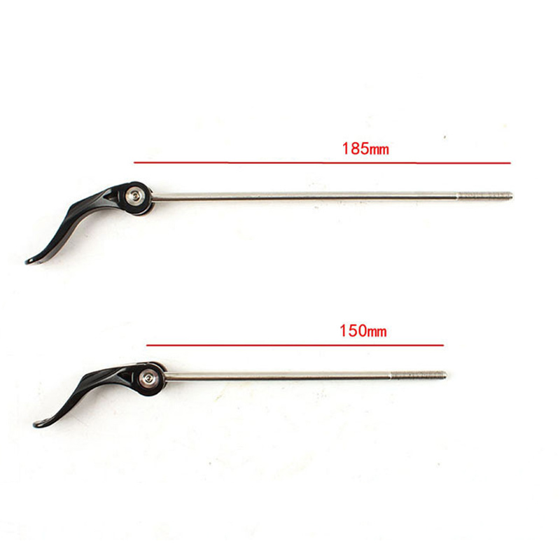 2Pcs Mtb Racefiets Voor &amp; Achter Quick Release Wiel Locking Security Snelspanner Anti Diefstal Spies