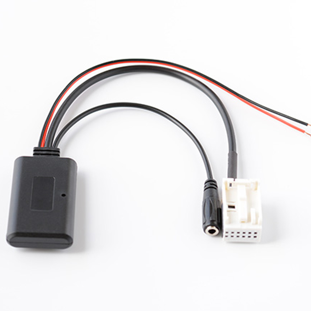 Adaptador inalámbrico bluetooth para coche estéreo AUX IN música para VW Golf MK5 MK6 POLO Passat RCD110 RCD210 RCD310 RCD510 RNS510