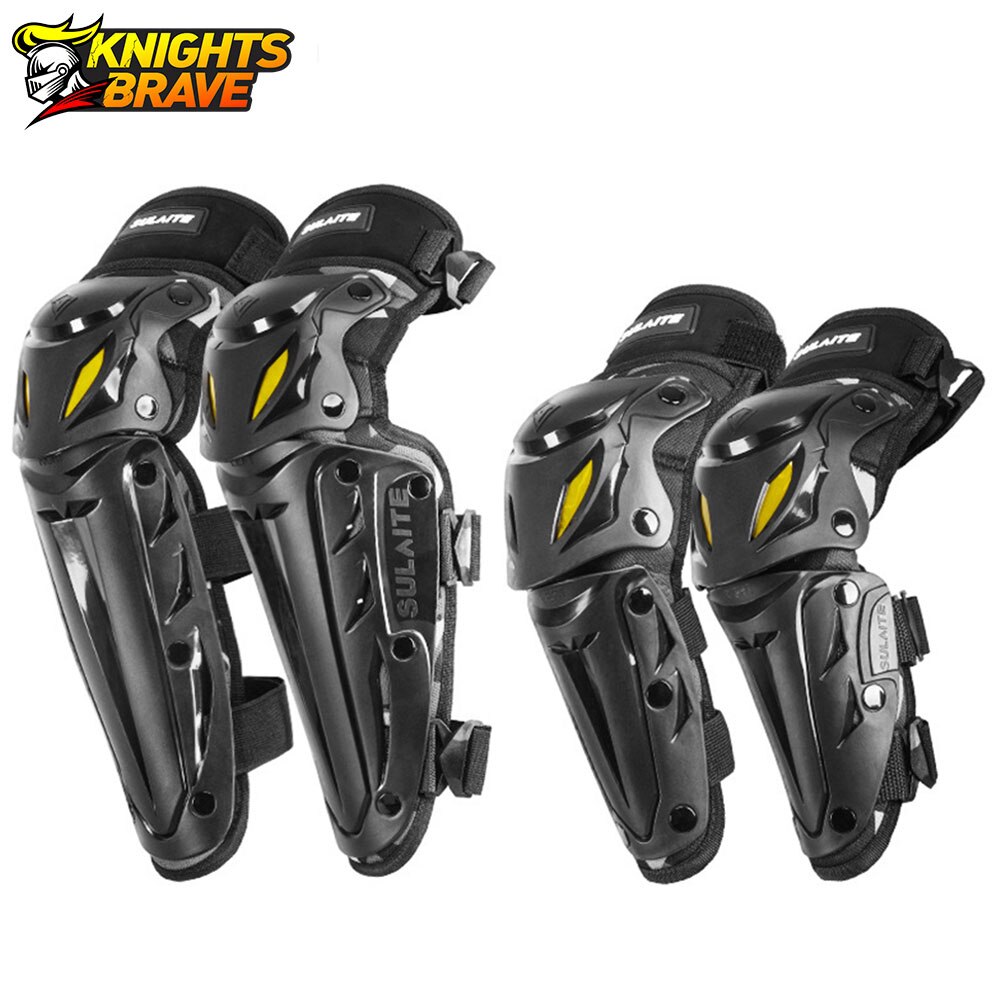 Motorcycle Protection Elbow &amp; Knee Pads Set Protector Moto Equipment For Men Moto Motocross Protective Gear Knee Guards CE