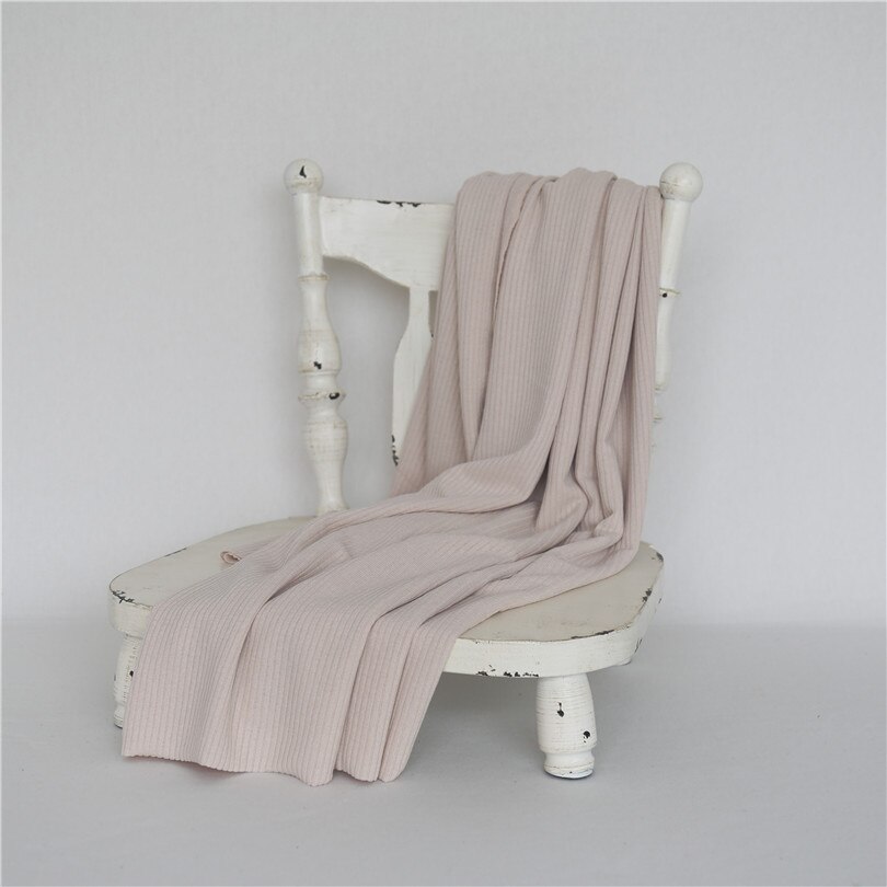 Sækkestol tæppe nyfødt udgør stof baggrund til nyfødt fotografering rekvisitter strik stræk tæppe baggrund fotoshoot: Tæppe d