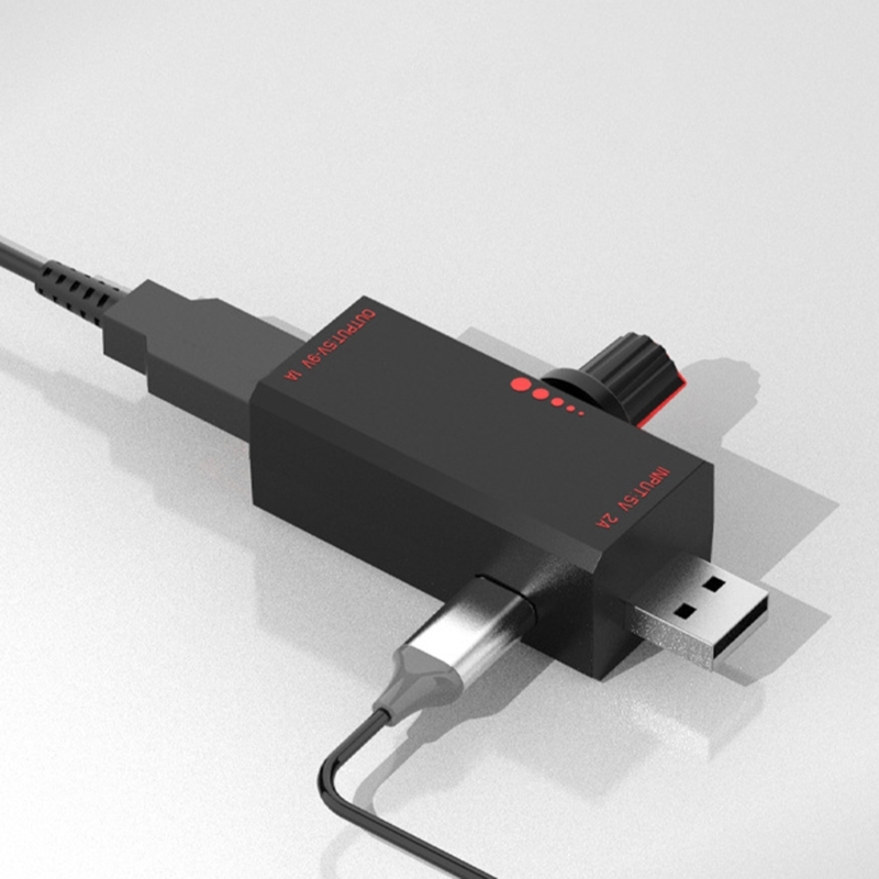 USB-Lüfterregler, effizienter USB-Lüfter, stufenloser Geschwindigkeitsregler für Büro und Zuhause, USB-Lüftersteuerung für
